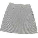 Ann Taylor Black/White Pinstripe Skirt Photo 0