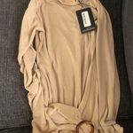 Pretty Little Thing Beige ring midi/maxi dress Photo 3