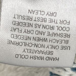 Pink republic  Knitted Cardigan Sweater‎ Womens Sz S Blue White Open Front Chunky Photo 9