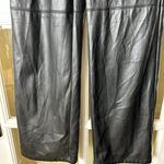 SheIn Faux Leather Stretch Straight Leg Pants Trousers - Petite Small Photo 3