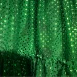 Holiday Time Adult Christmas Tutu Whimsical Large Green Sparkle Photo 10