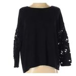 American Eagle ✨ Black Crochet Long Sleeves Sz XL Sweater✨ Photo 1