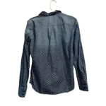J.Crew  Denim Distressed Star‎ Button Up Shirt Size 4 Photo 3