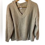 Wishlist  chunky knit v neck sweater in M/L oversized Photo 0