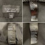 Topshop Front Slim Kick Flare Cropped Pants Photo 11