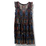 Anthropologie Lili's Closet Sibylline Mesh‎ Dress Small Boho Western  Ikat Photo 5