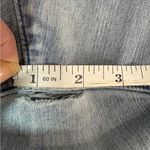 Ralph Lauren Polo Jeans Co  Light Wash Denim Button Up Shirt Medium Distressed Photo 7