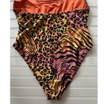 Iconswim Womens XXL One Piece Swimsuit Swim Beach Resort Cruise Colorful Orange Photo 3