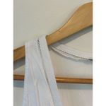 Black Swan  womens romper white cotton size M sleeveless faux wrap Photo 1