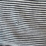 Calvin Klein Women's Navy & White Ribbed Knit Top - Size Small Photo 3