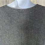 Eileen Fisher Charcoal Grey Cotton Dress – Small – Minimalist Casual Work Travel Photo 4