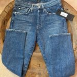 Edwin Hana blue jeans slim straight leg organic cotton/elastane women's 26 NWT Photo 0