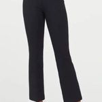Spanx Polished Cropped Kick Ponte Flare Pants Black Small Petite Photo 1