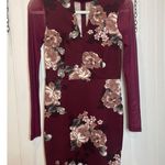 Guess Y2K Whitney Mesh Inset Mini Dress Color Regal Plum Multicolor Size XS Photo 1