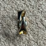 New Wave women’s vintage 90’s gold tone quartz digital‎ retro watch bangle OS Photo 4