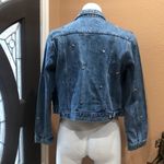Obey  denim star cropped jacket Photo 5