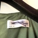 Mac Duggal  55702 Emerald Green Rhinestone Trim Puff Sleeve Gown size 14 UB Photo 4