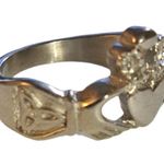 Stainless‎ steel Claddagh ring size 5.5 Silver Photo 6