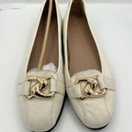 Aerosoles leather comfy ballet flats chain hardware detail women Size 9.5M Photo 3