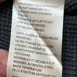 We The Free  Oversized Grey Waffle Knit Short Sleeved Henley   Size Small Photo 7