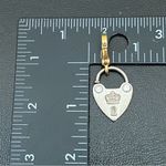 Juicy Couture Retired RARE 2-tone “LOVE ME” Lock Collectible Bracelet Charm Photo 6