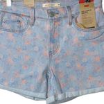 Levi's Levi’s Mid Length Hypersoft Caitlyn Shorts Photo 1