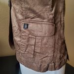 BUS URBAN WEAR bronze corduroy jacket sz L Tan Size L Photo 3