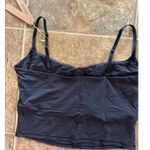 SKIMS Fits Everybody Cropped Cami Onyx Size Large Photo 5