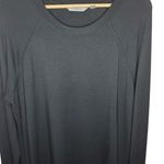 Athleta  Criss Cross Sweater Dress Size L Black Photo 2