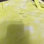 Betsey Johnson Yellow Tie-Dye Crop Top Photo 2