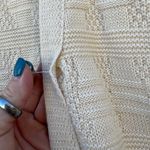 Vintage Mibrank textured knit cream sweater vest cottagecore granola Size M Photo 5