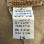 Cherie Los Angeles Cargo Mini Dress Size Large EUC Tan Photo 4