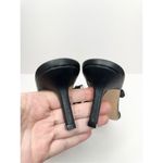 Zigi Soho Women's Black Size 6.5 Lucy 2-Strap Rhinestone Square-Toe Sandals Photo 6