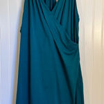 Lole Lolë Teal Wrap Racer Back Casual Dress Women’s Size Medium Photo 0