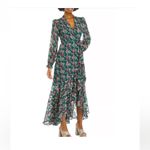 ASTR  the Label Women's Kamila Dress green floral maxi ruffle $178 fall revolve Photo 1