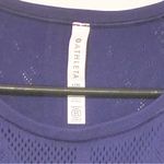 Athleta  Ujjayi Crop Tank Purple Seamless Stretchy Size Large/XL Photo 3