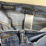 Banana Republic Slim Straight Jeans Frayed Hem Ripped size 28 Short Photo 8