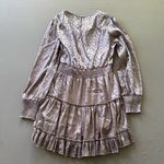 She & Sky  Ruched Waist Tiered Leopard Print Dress Photo 1