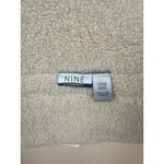 Nine West  Camel Synthetic Suede & Sherpa Scarf – Native Pattern Winter Accessory Photo 3