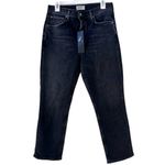 AGOLDE Jenni Kayne x Riley Crop Jeans Black Panoramic Women’s Size 29 NWT Photo 2