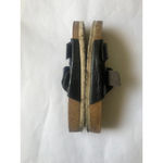 Naot Women’s slide sandals size 40 double strap Black Photo 2