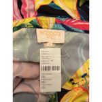 ROCOCO SAND Chris Shirt in Black Small New Womens Floral Button Down Blouse Top Photo 10