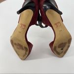 joe's jeans Joe’s Burundy Brown Strap Heels Photo 5