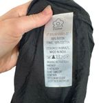 Farm Rio Anthropologie  Luiza Metallic Crochet Flutter Sleeve Maxi Dress Black Photo 10