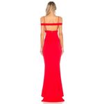 Lovers + Friends  Size XS Dress Cece Gown in Red Rose $228 Cut Out Sexy Photo 7