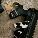 Dr. Martens BLAIRE HAIR-ON COW PRINT SANDALS Photo 8