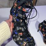 Nine West briago floral laced tassel heels women’s size 9 Photo 6