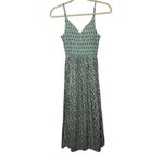 dRA Los Angeles Moss Floral Midi Dress Sz. S Green Photo 2