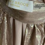 Ramy Brook  Sasha Metallic Tie-Neck Sleeveless Top Photo 8