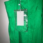 Antonio Melani NWT  Mini Dress Shift 4
Sleeveless Linen Blend Green with
Pockets Photo 3